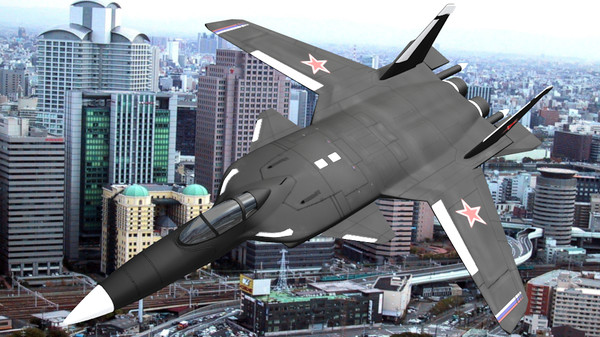 3d model of sukhoi 47 berkut airplane - Sukhoi 47 Berkut... by TotexArtz